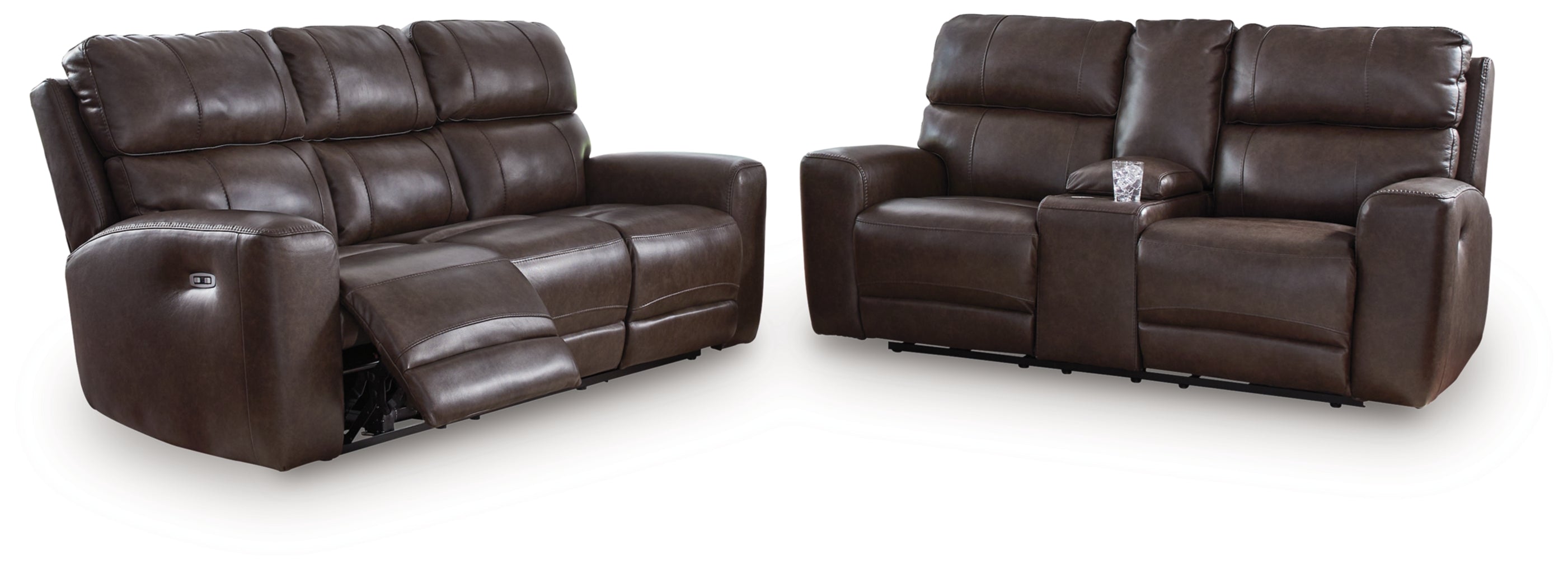 Crossplex Sofa, Loveseat and Recliner