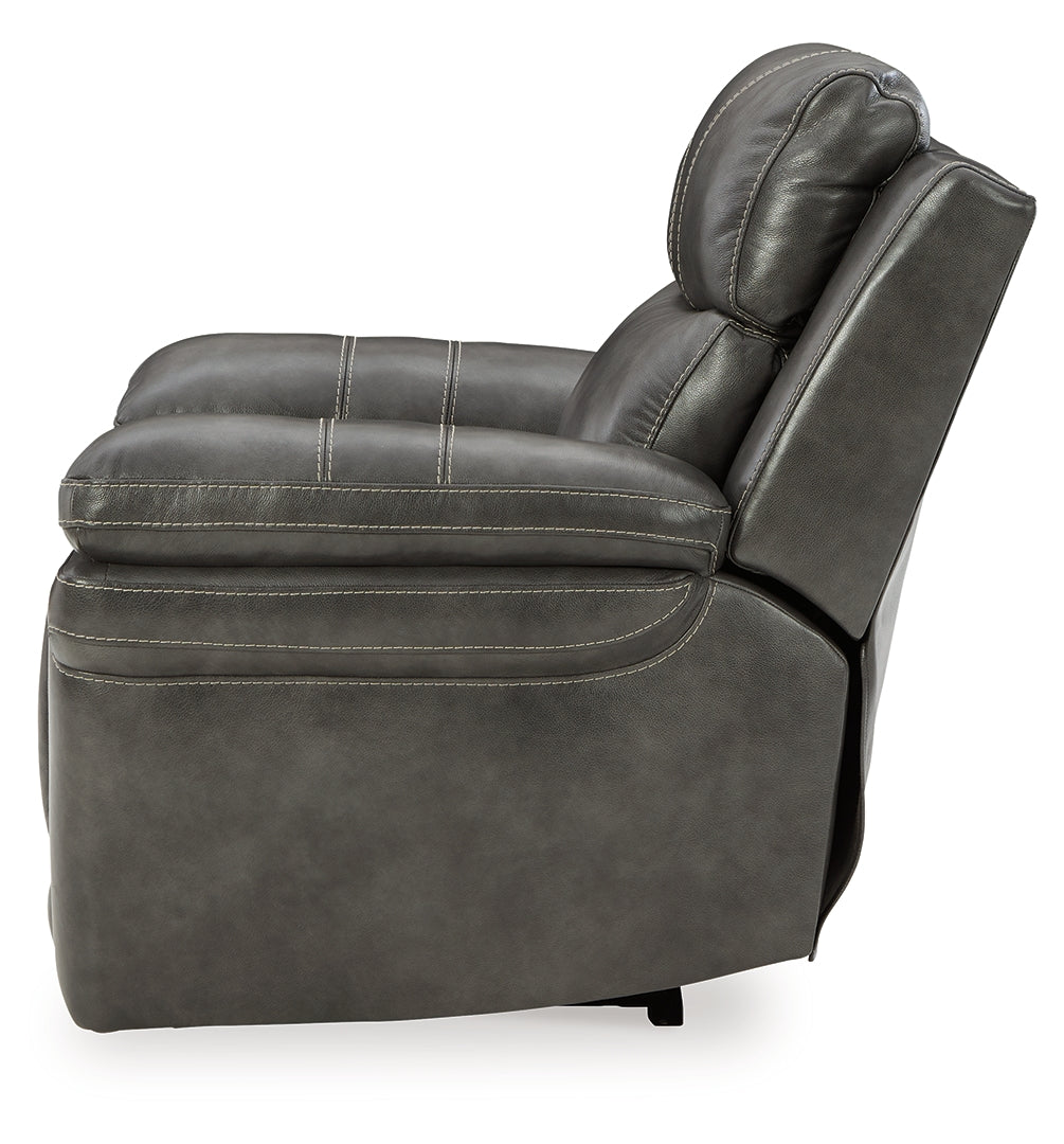 Edmar PWR Recliner/ADJ Headrest