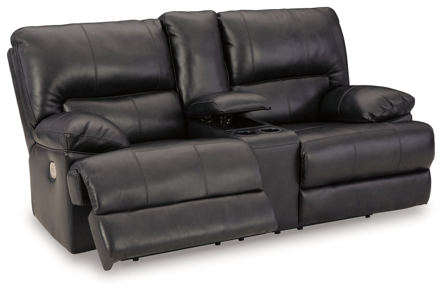 Mountainous Power Reclining Loveseat/Console/Adjustable Headrest