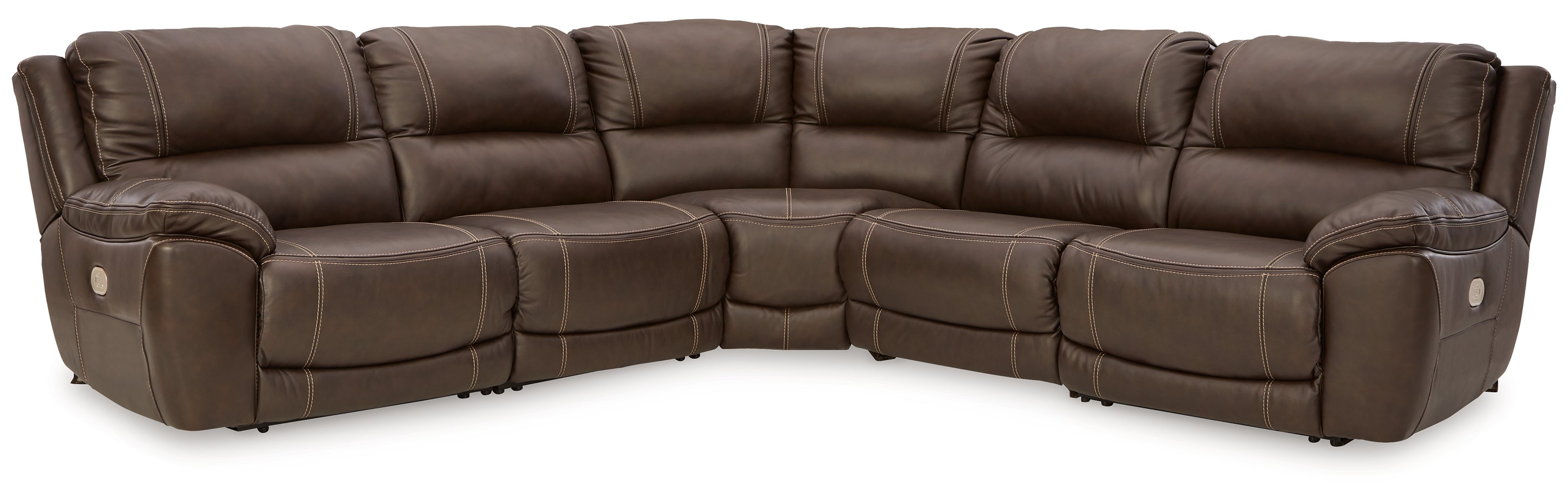 Dunleith 3-Piece Power Reclining Loveseat with Console