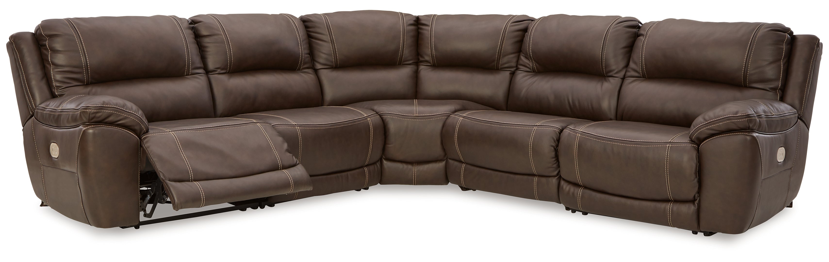 Dunleith 3-Piece Power Reclining Loveseat with Console