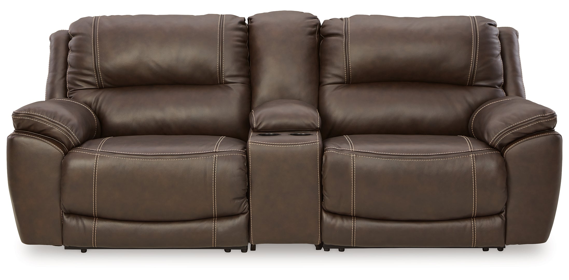 Dunleith 3-Piece Power Reclining Loveseat with Console