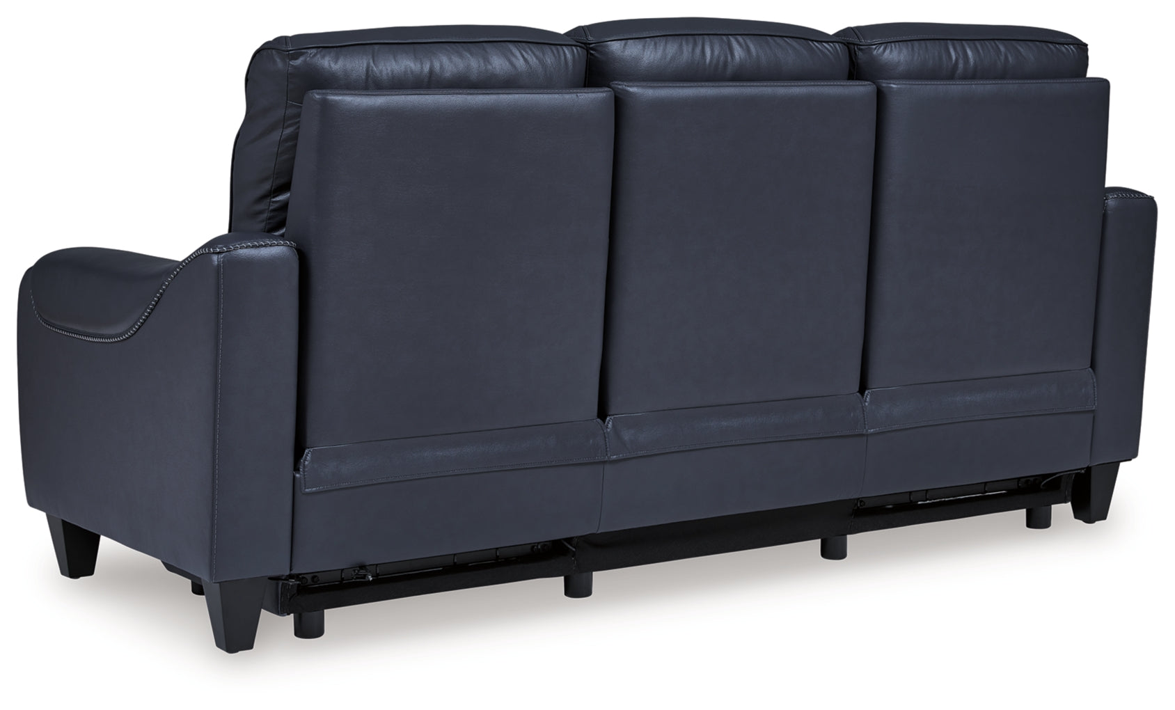 Mercomatic Power Reclining Sofa with Adjustable Headrest
