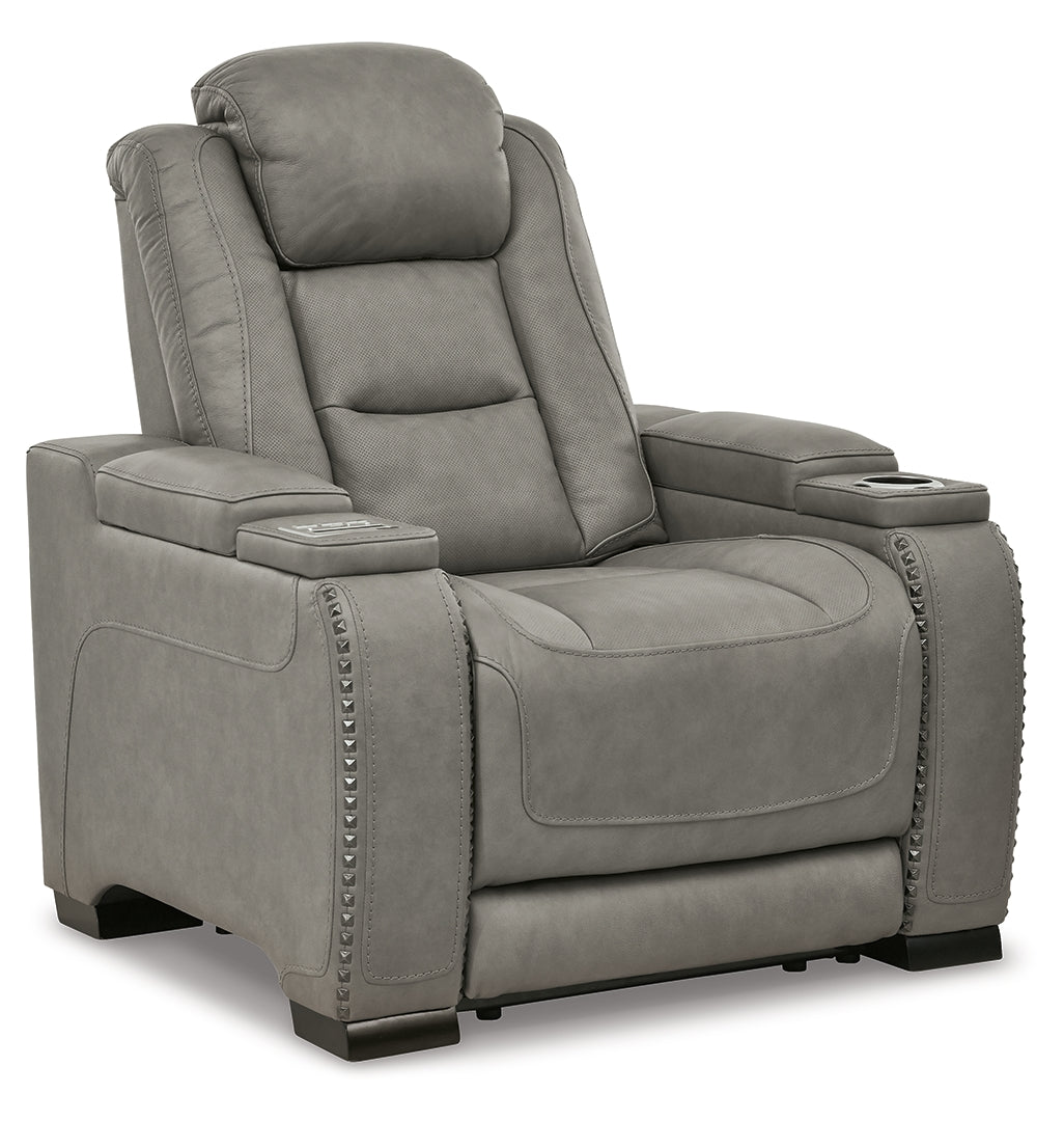 The Man-Den PWR Recliner/ADJ Headrest