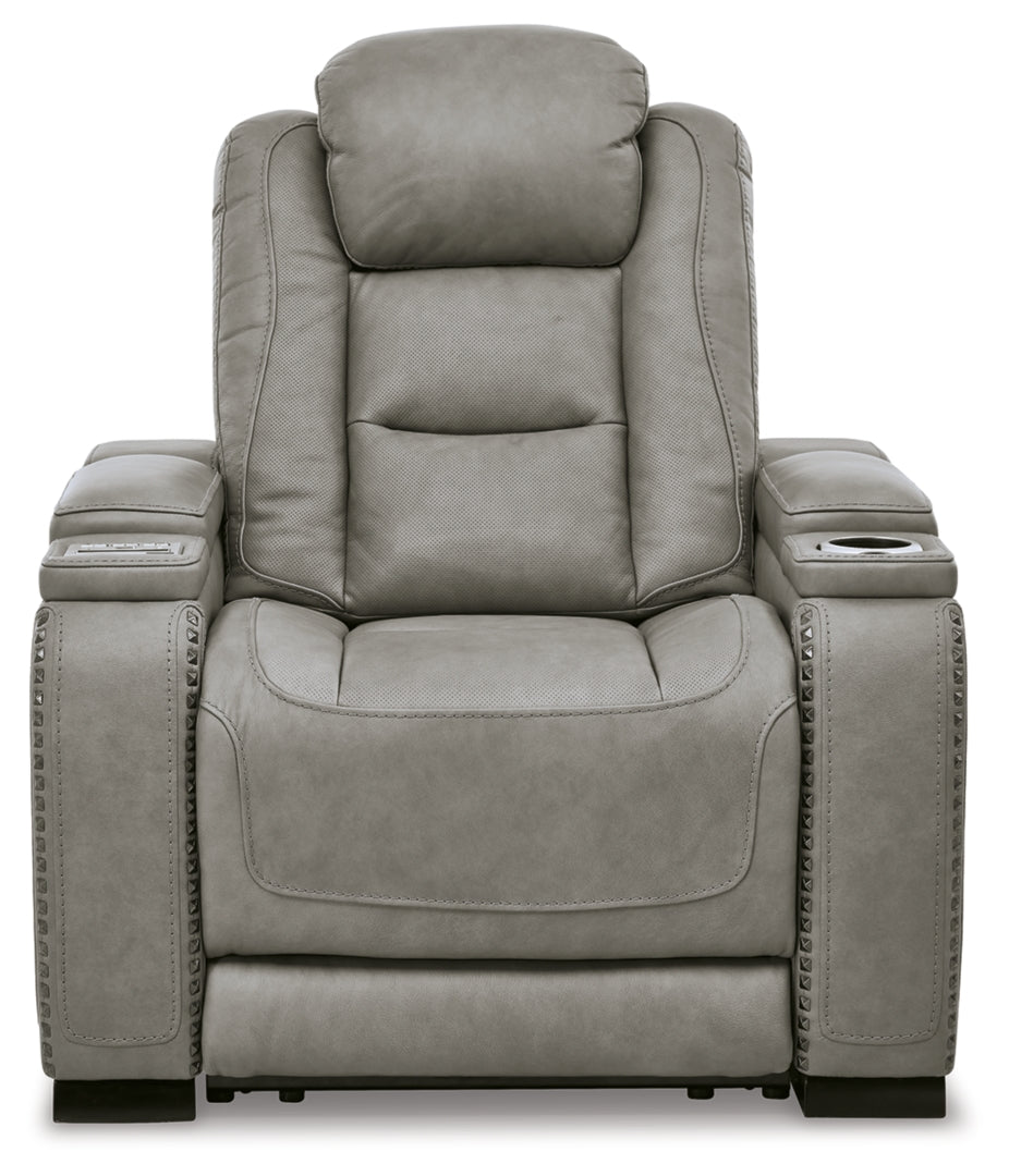 The Man-Den PWR Recliner/ADJ Headrest