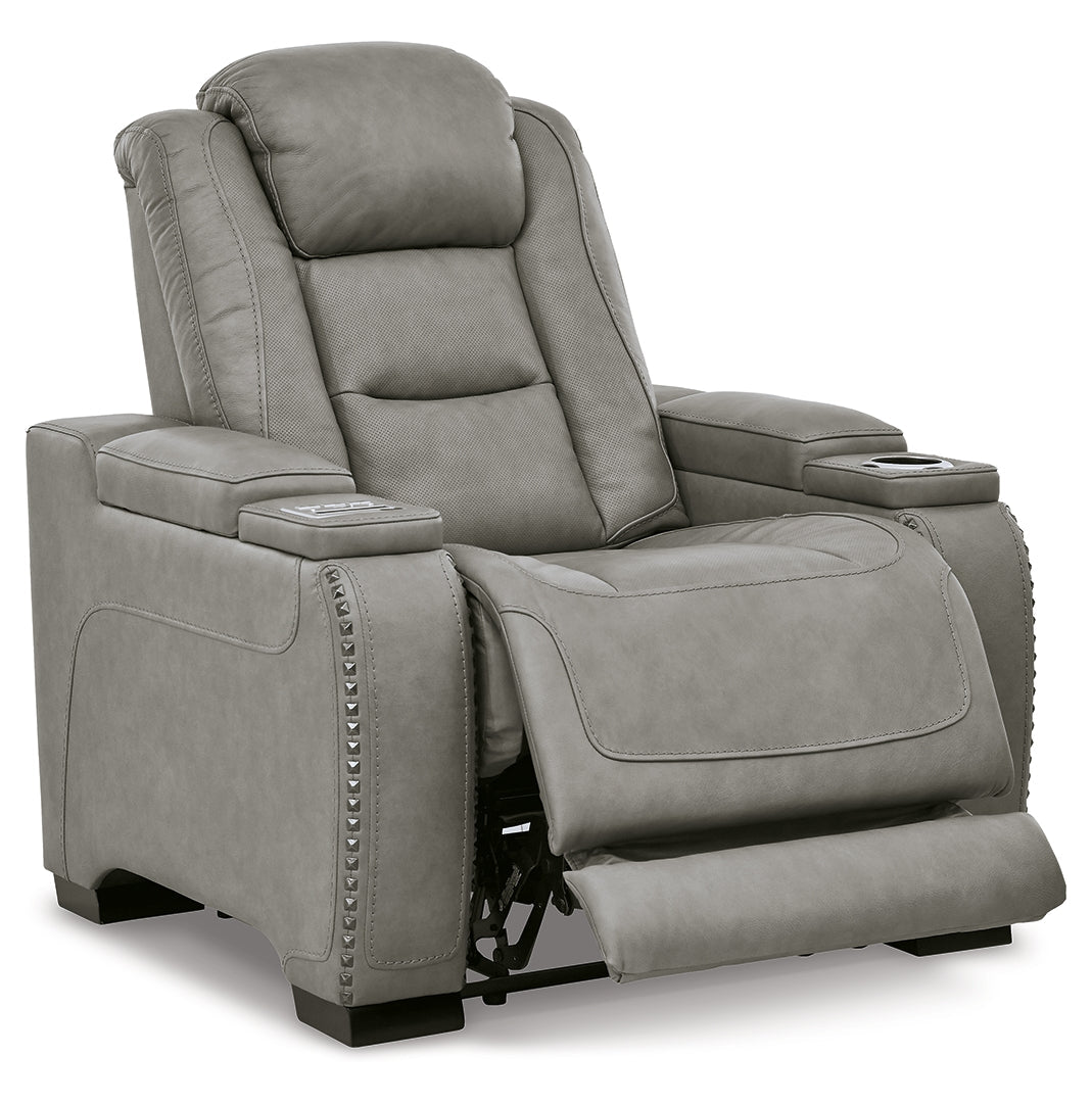 The Man-Den PWR Recliner/ADJ Headrest