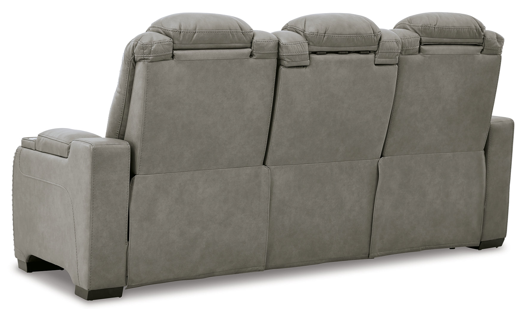 The Man-Den PWR REC Sofa with ADJ Headrest