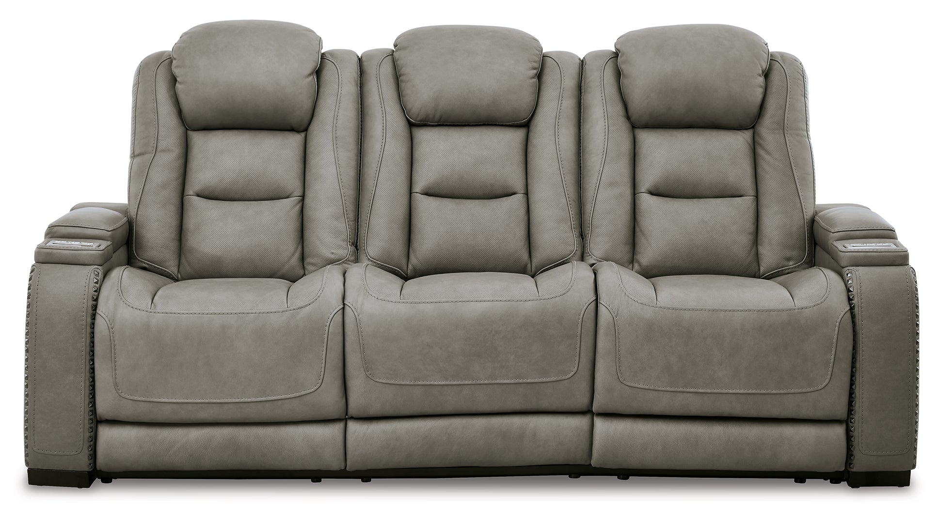 The Man-Den PWR REC Sofa with ADJ Headrest