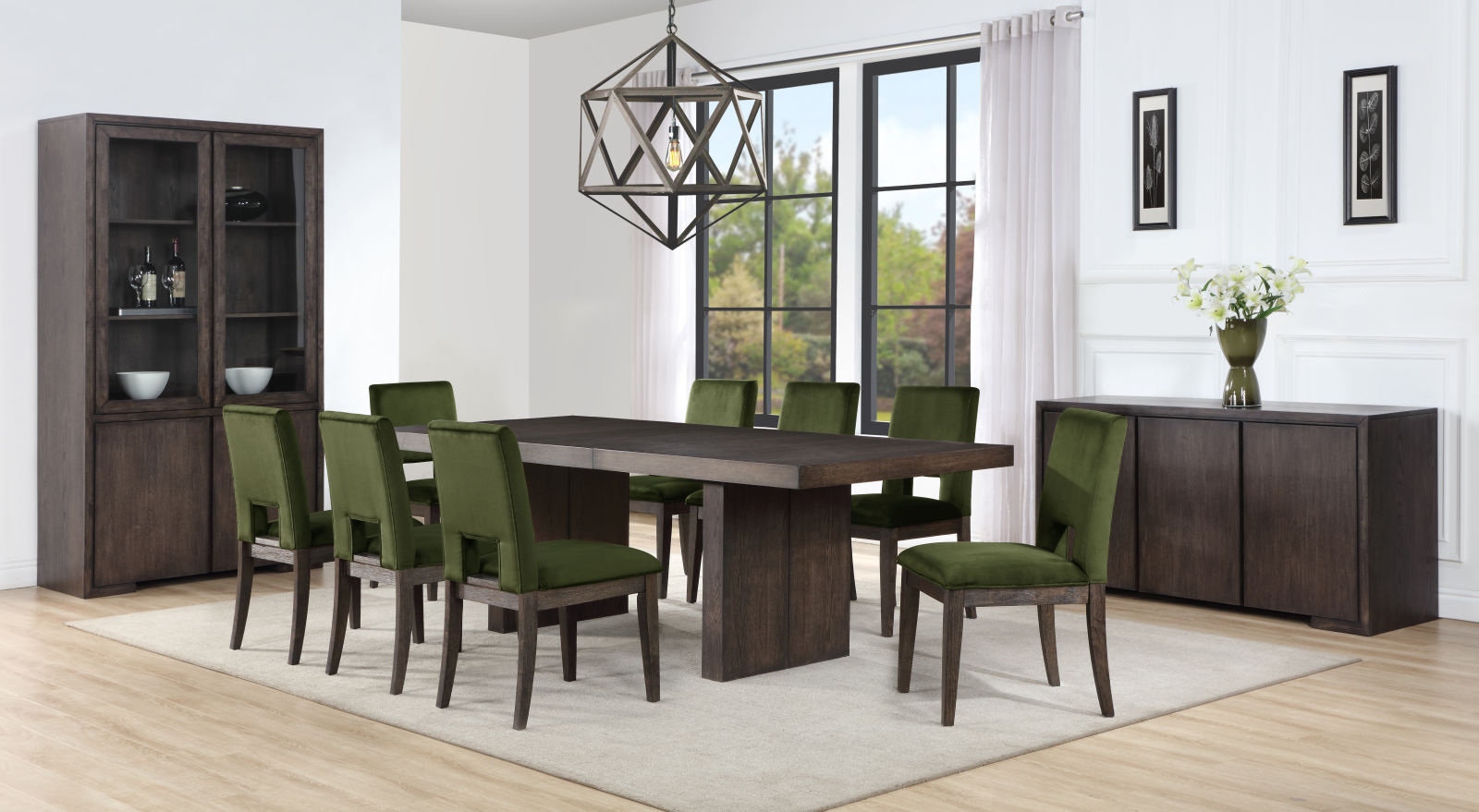 Evan 9-Piece Dining Room Set