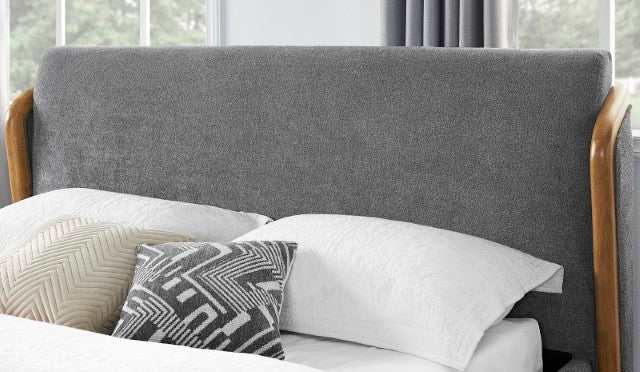 Ulstein Gray/Light Oak California King Bed