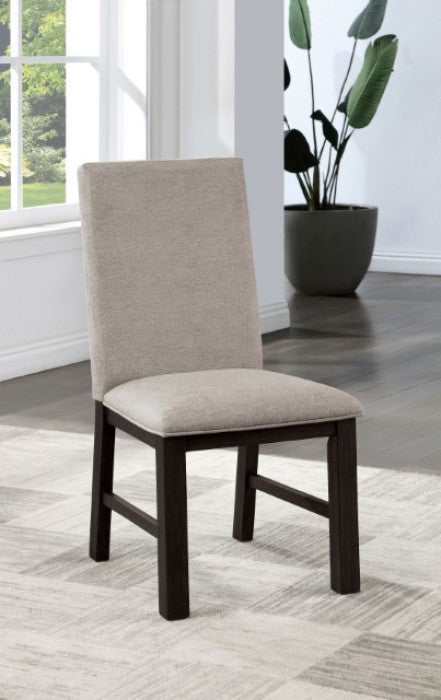Umbria Antique Black & Gray Dining Chair (Set of 2)