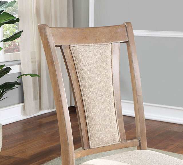Upminster Natural Tone/Beige Side Chair (Set of 2)