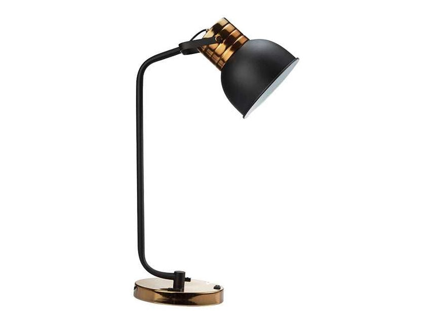 Urien Black/Antique Gold Table Lamp