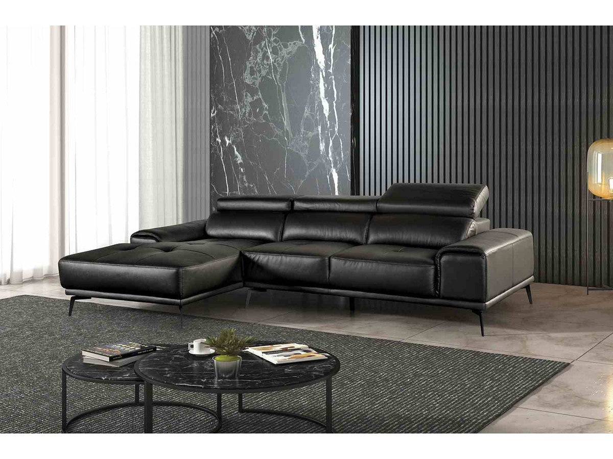 Vadso Black Sectional