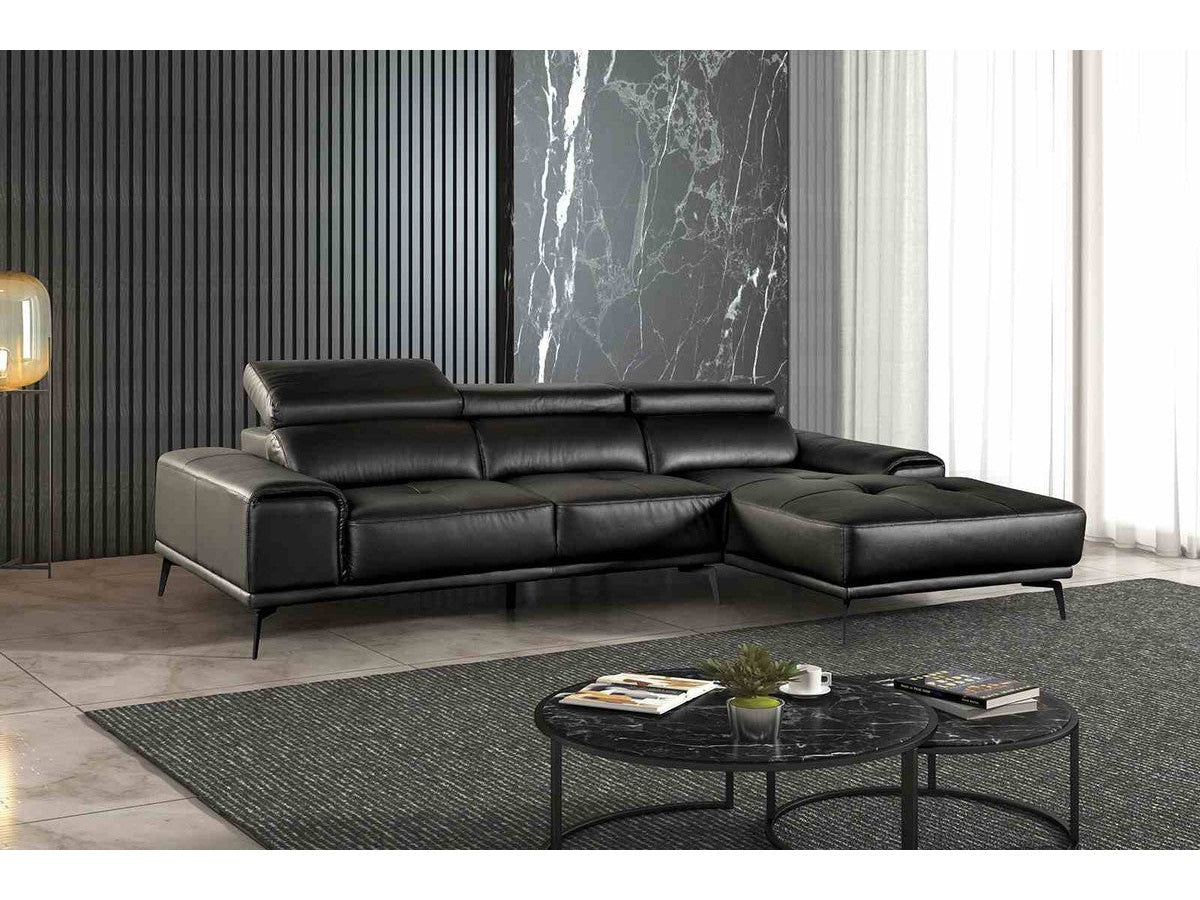 Vadso Black Sectional