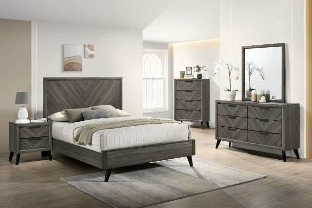 Vagan Gray Eastern King Bed