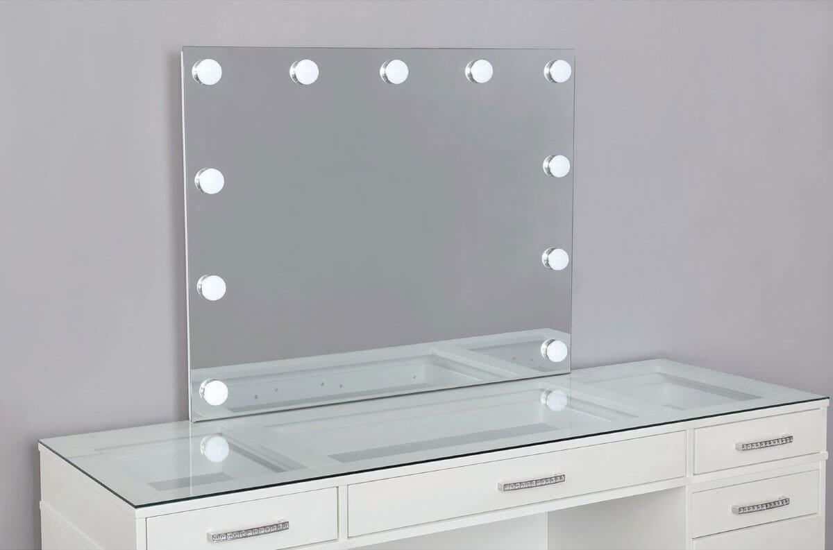 Valentina Luminous White Vanity