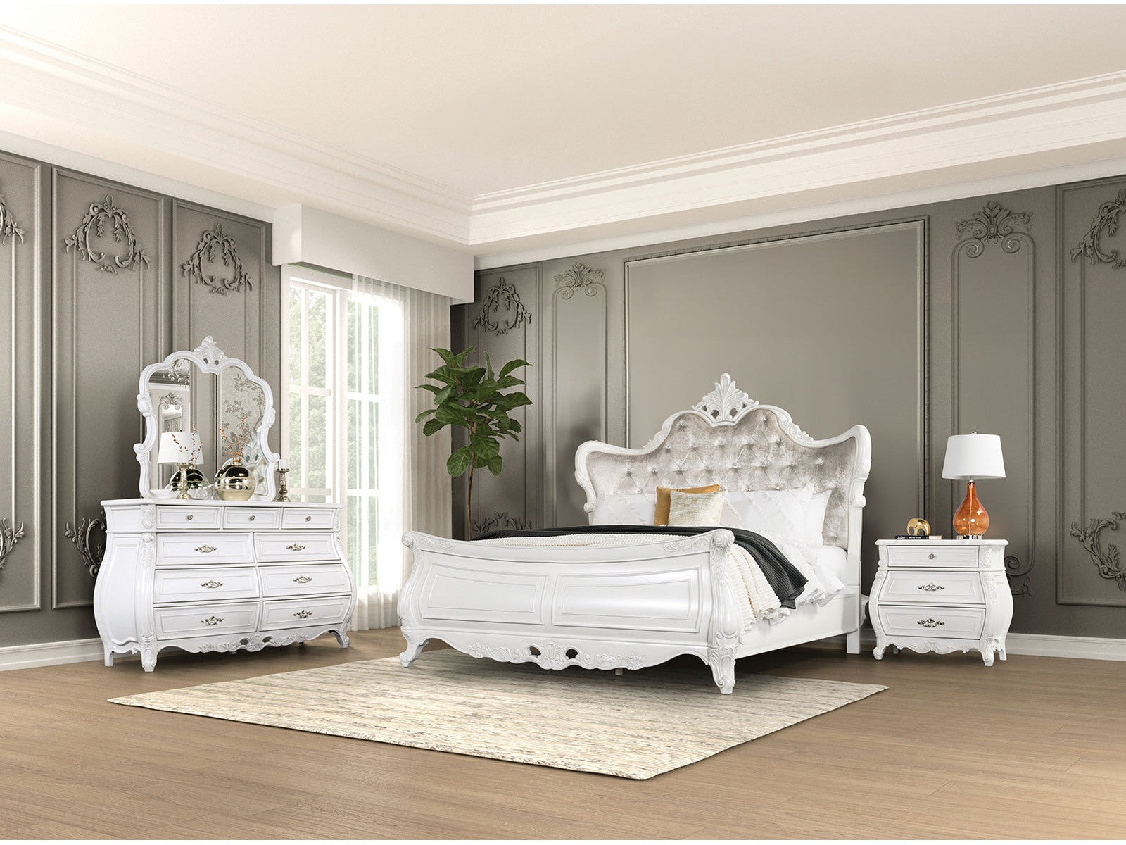 Valentini White Dresser