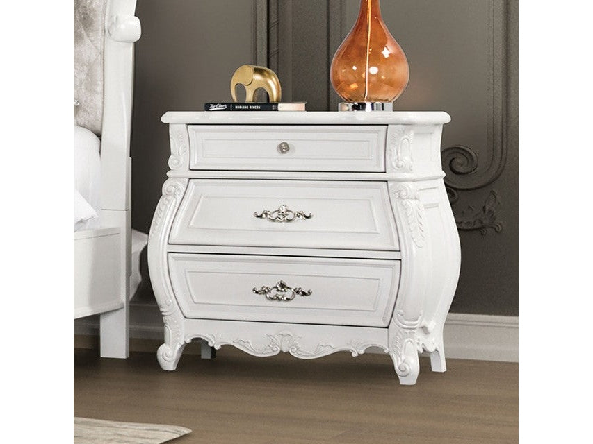 Valentini White Nightstand