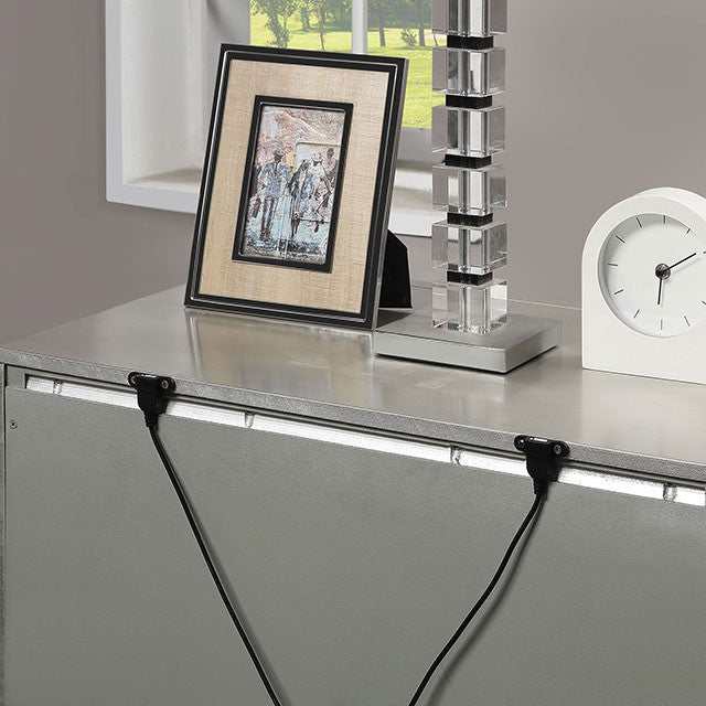 Valletta Champagne Nightstand