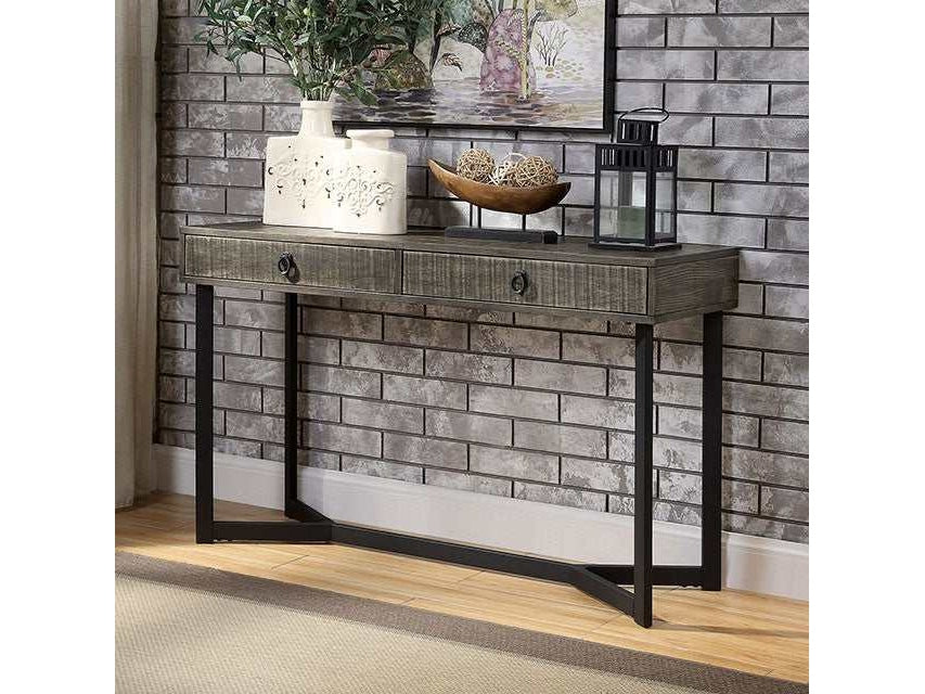 Veblen Dark Oak/Espresso Sofa Table