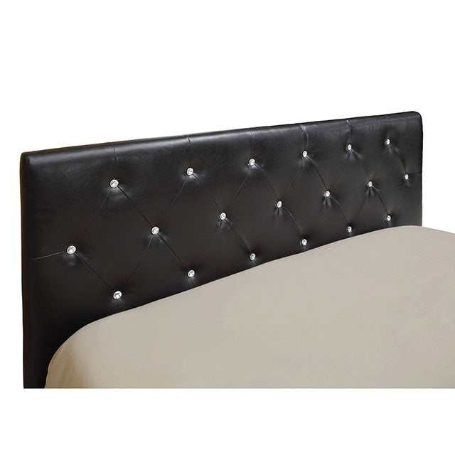 Velen Black California King Bed