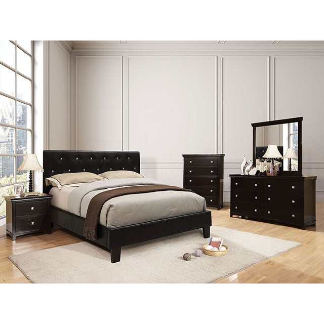 Velen Black Queen Bed