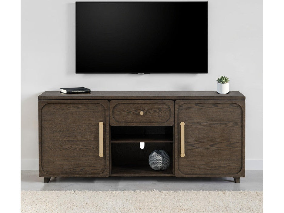 Vellara Dark Walnut 70" Tv Console