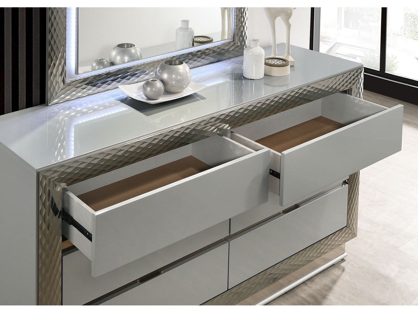 Ventnor Gray Dresser