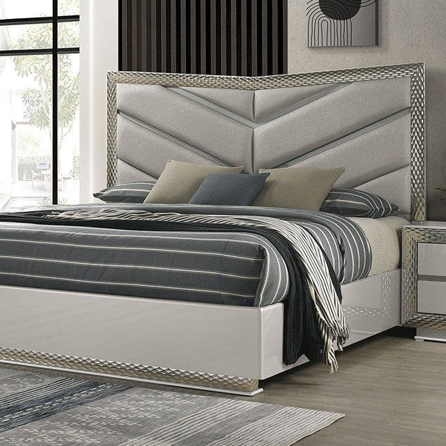 Ventnor Gray Queen 4 Piece Bedroom Set