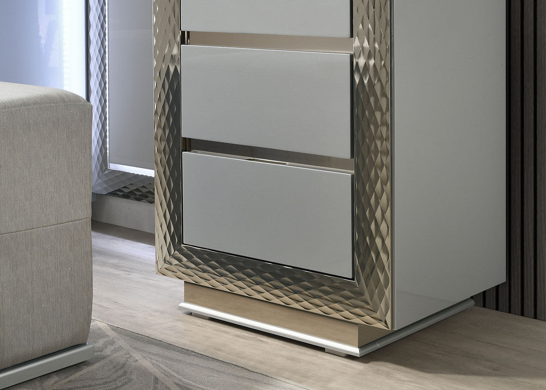 Ventnor Gray Vanity (No Stool)