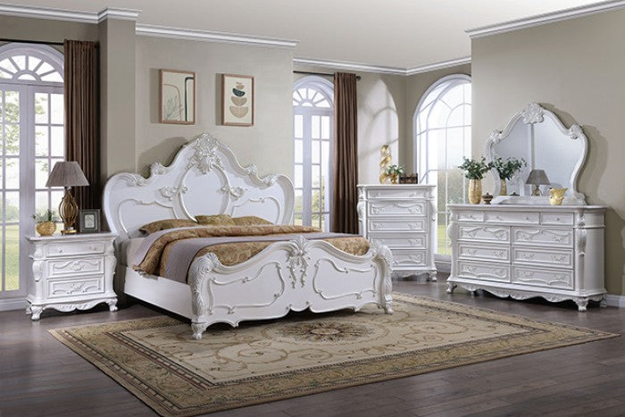 Ventresca White Nightstand
