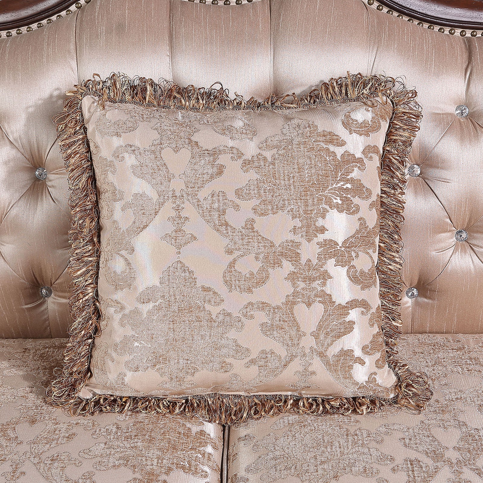 Veracruz Dark Cherry/Light Brown Loveseat