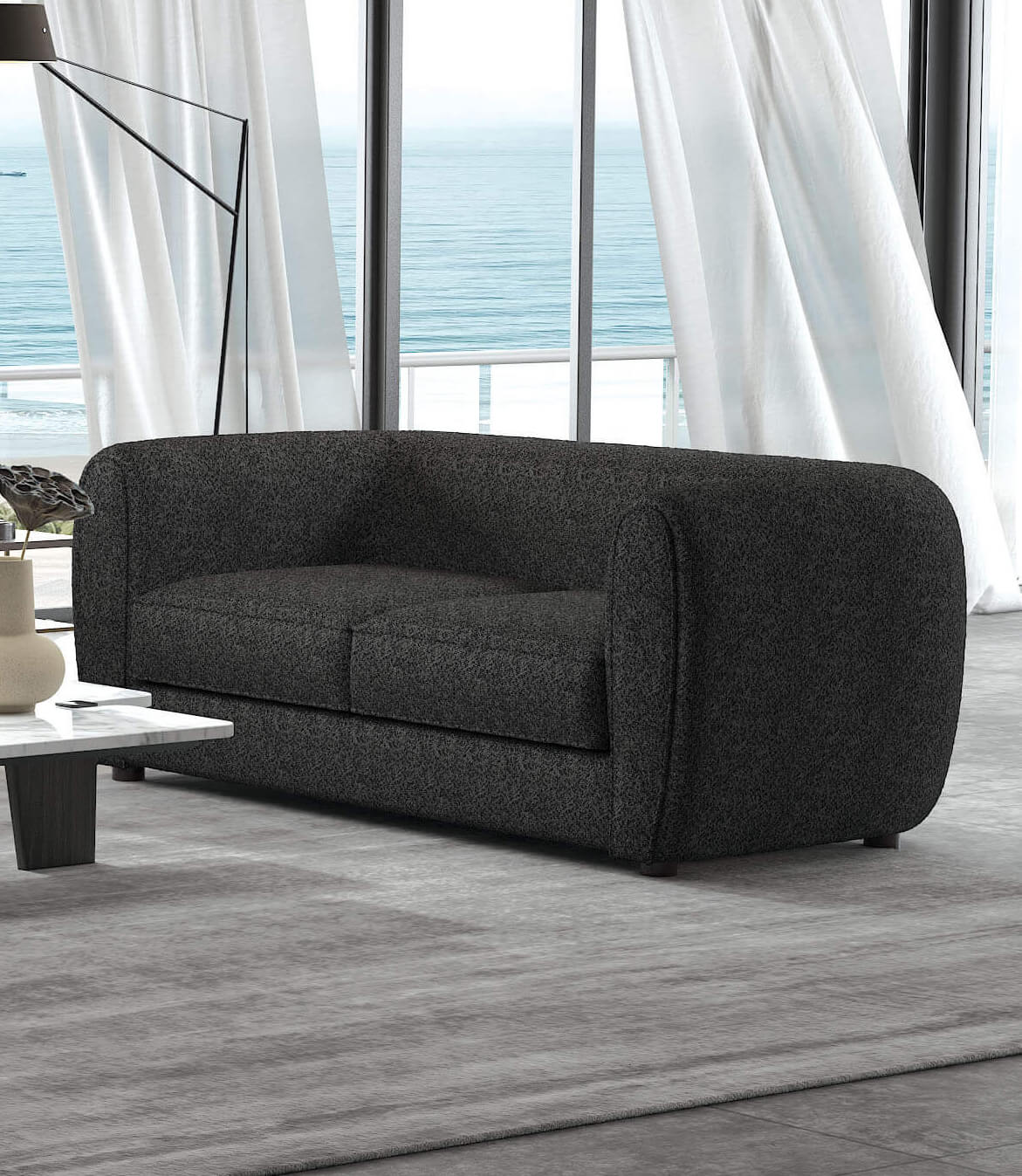 Verdal Black Sofa & Loveseat