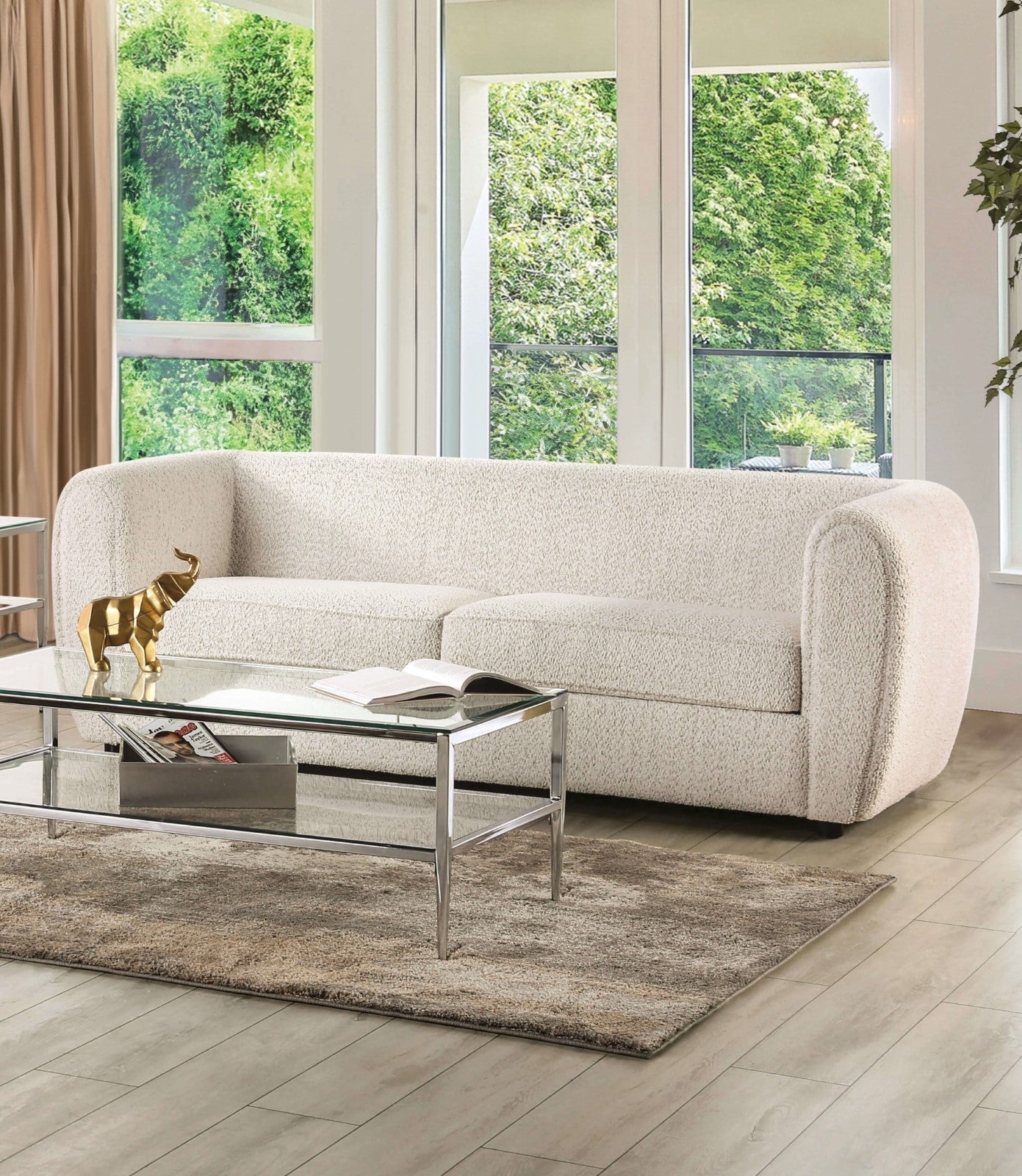 Verdal Off-White Sofa & Loveseat