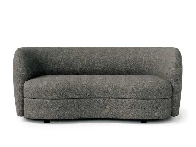 Versoix Charcoal Gray Loveseat