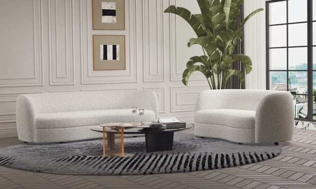 Versoix Off-White Loveseat