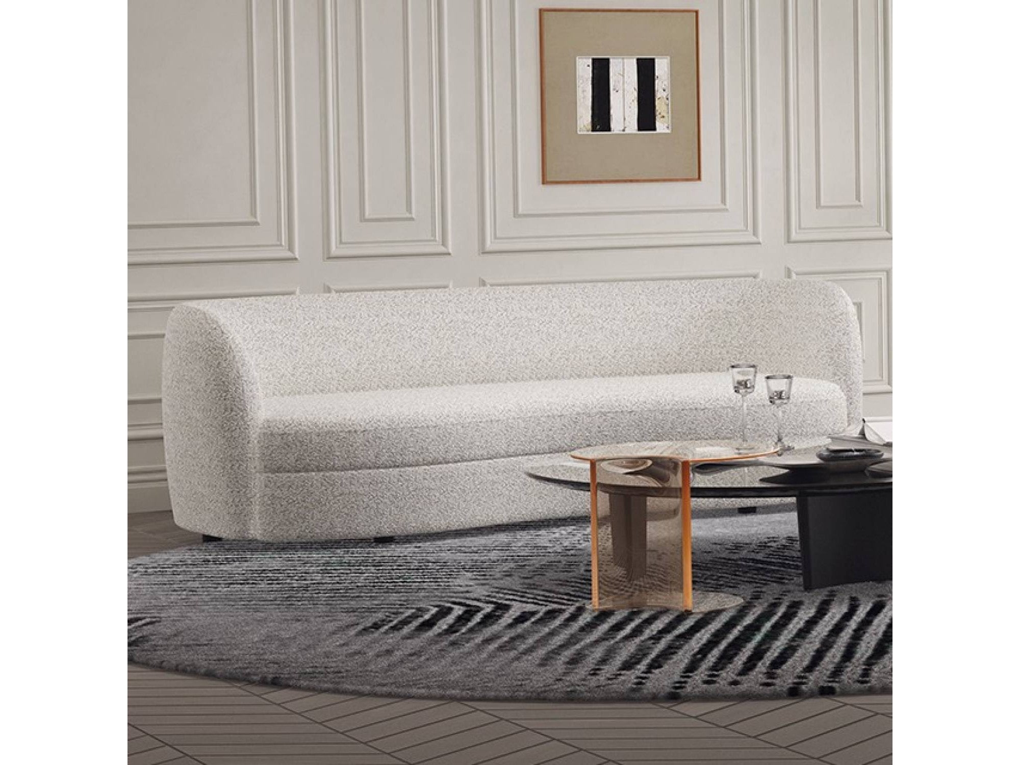 Versoix Off-White Sofa