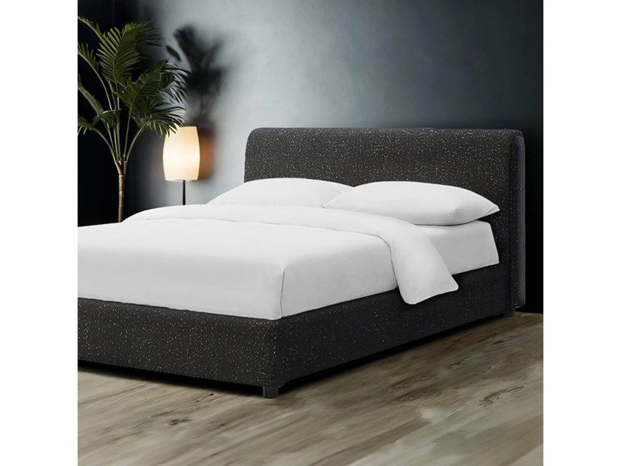 Vertham Black Full Bed
