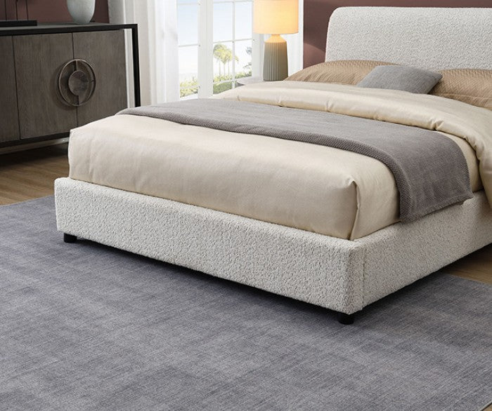 Vertham White Queen Bed