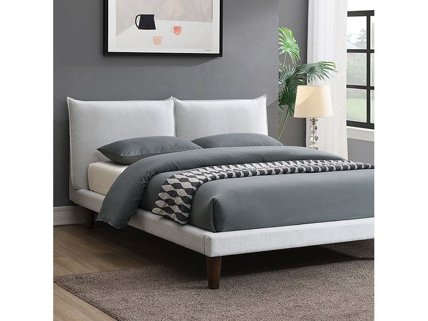 Verwood Light Gray Queen Bed