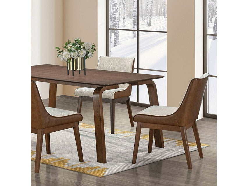 Viken Walnut 7 Pc. Dining Room Set