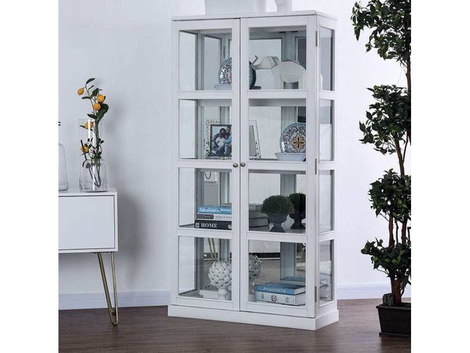Vilas White Curio Cabinet