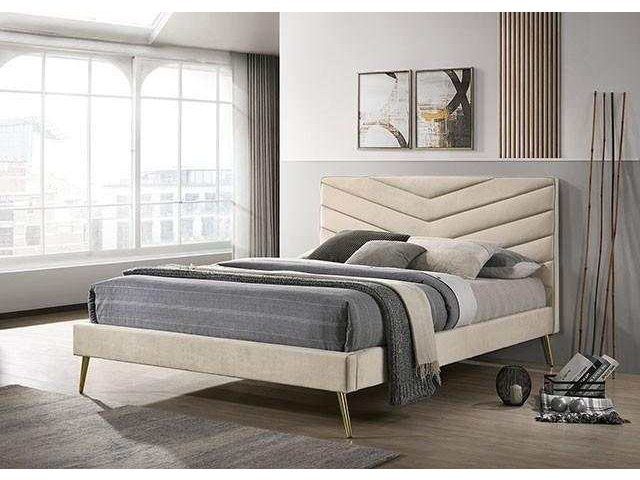 Vivar Beige Twin Bed
