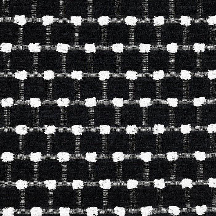 Viviani Black Ottoman