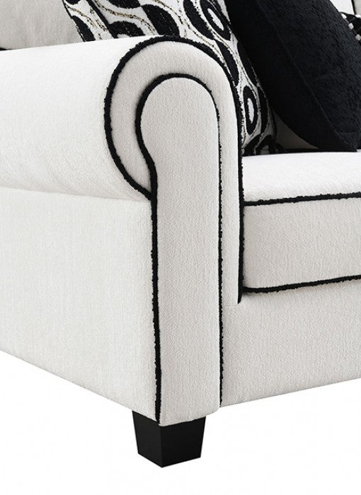 Viviani White Sofa