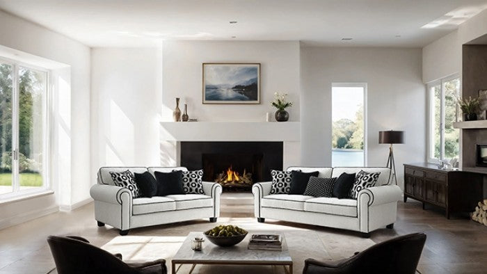 Viviani White Sofa