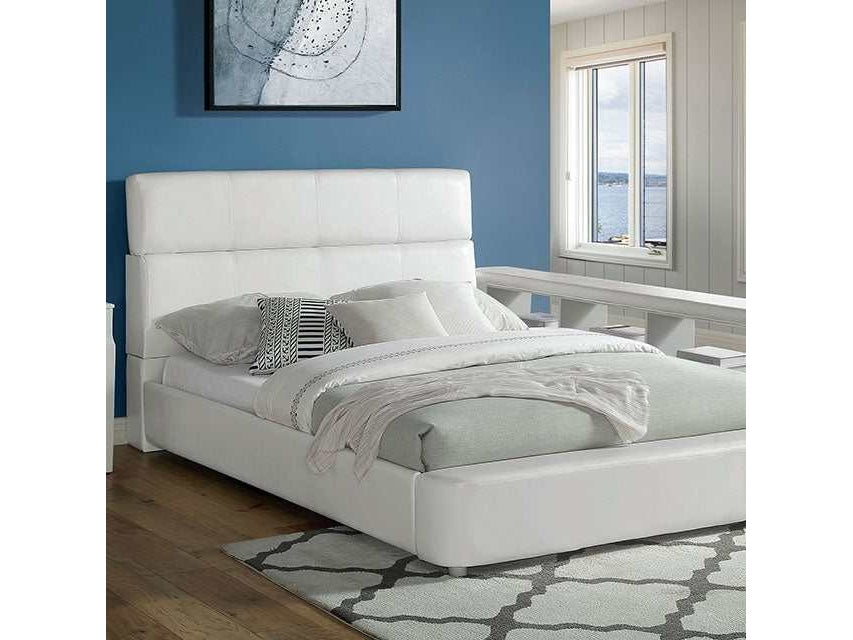 Vodice White Queen Bed