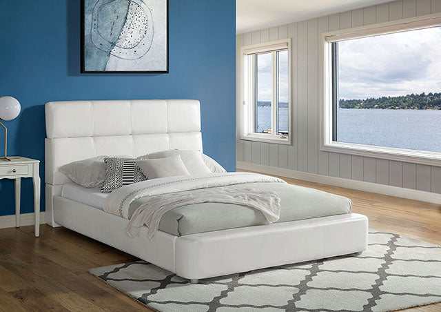 Vodice White Queen Bed