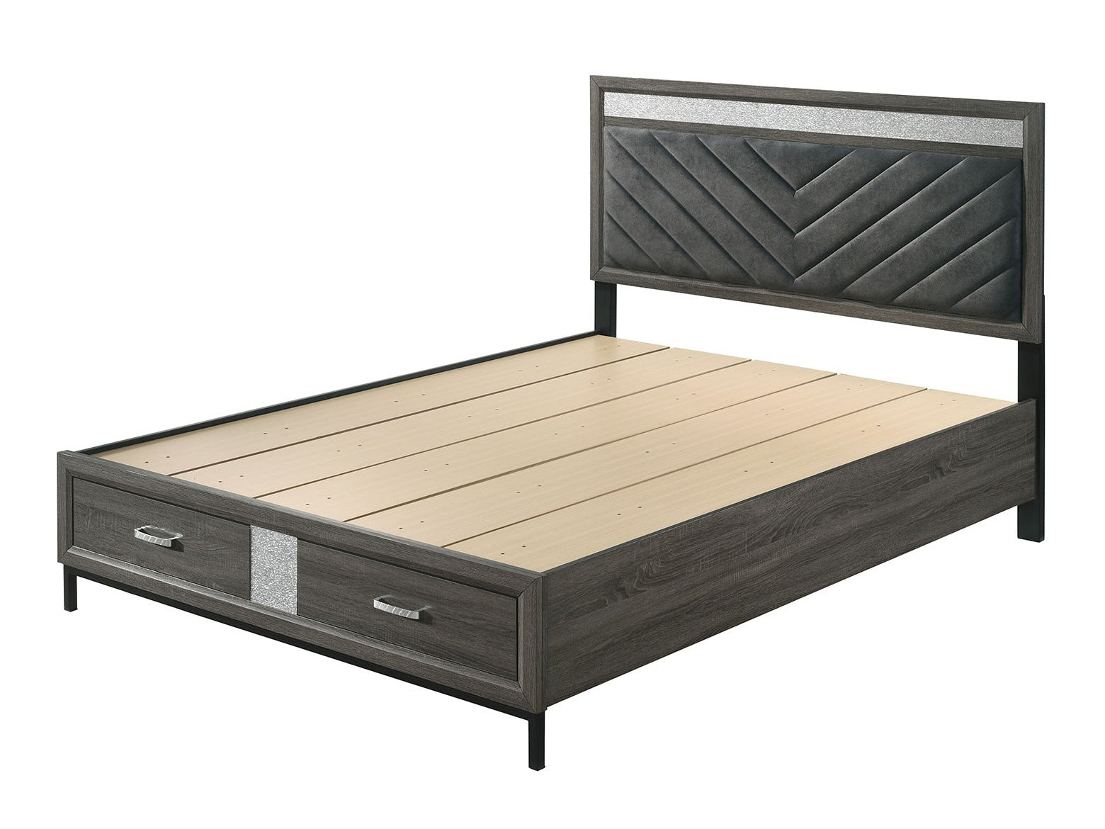 Voleta Gray Queen Bed